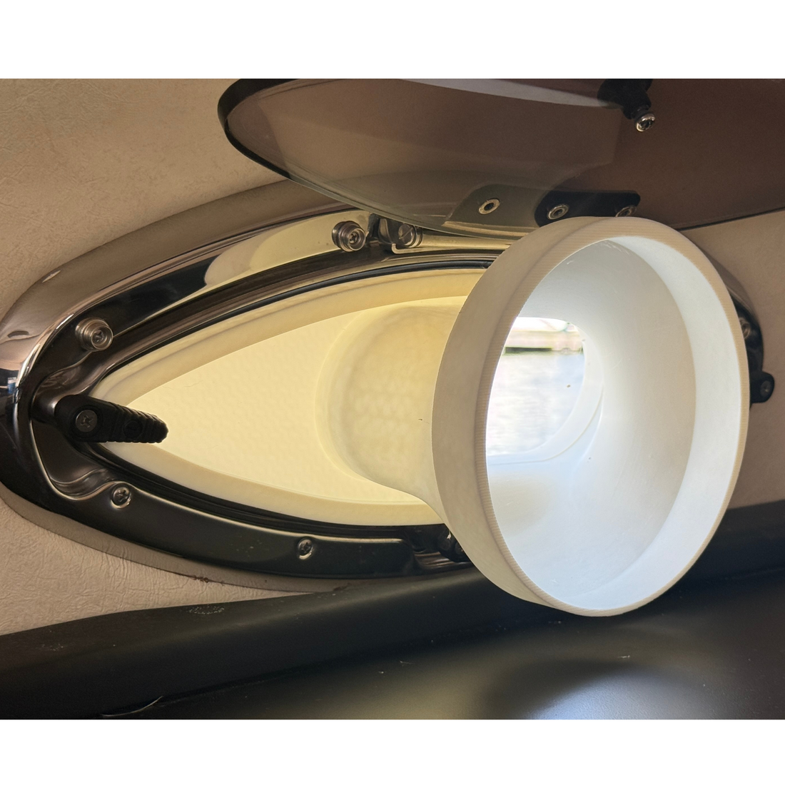 Portable Air Conditioner for Boats – New AC Portlight Adapter for Sea Ray®, Cruisers Yachts®, and Regal® Owners
