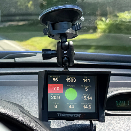 The Ultimate Holley Terminator X & Sniper 3.5" Screen Mount - Secure, Versatile & Heat-Resistant