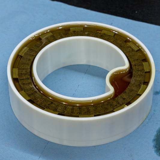 250 clutch tub filled with oil